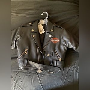 24 month old Harley Davidson leather jacket